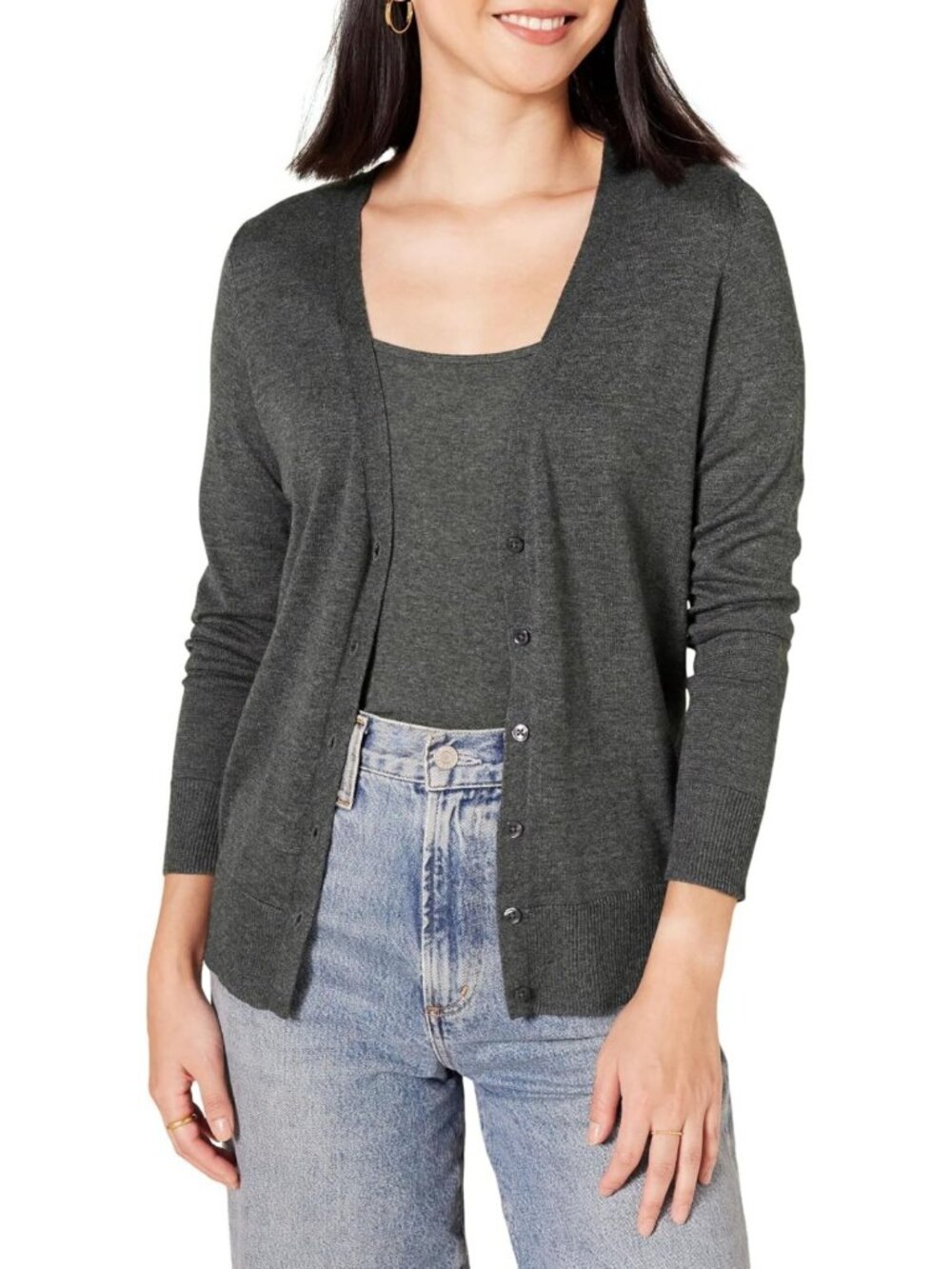 Lightweight Women's Cardigan Sweater - Cozy, Versatile Layering Piece